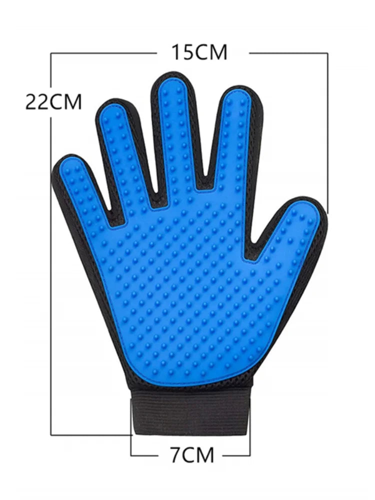 Pet Grooming Glove Hair Deshedding Brush