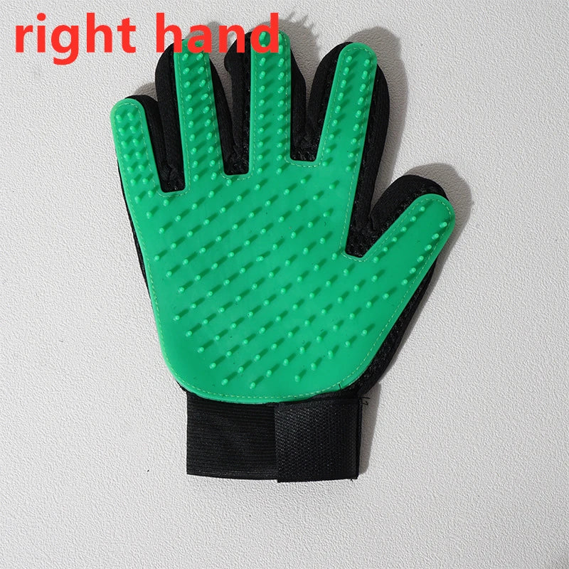 Pet Grooming Glove Hair Deshedding Brush