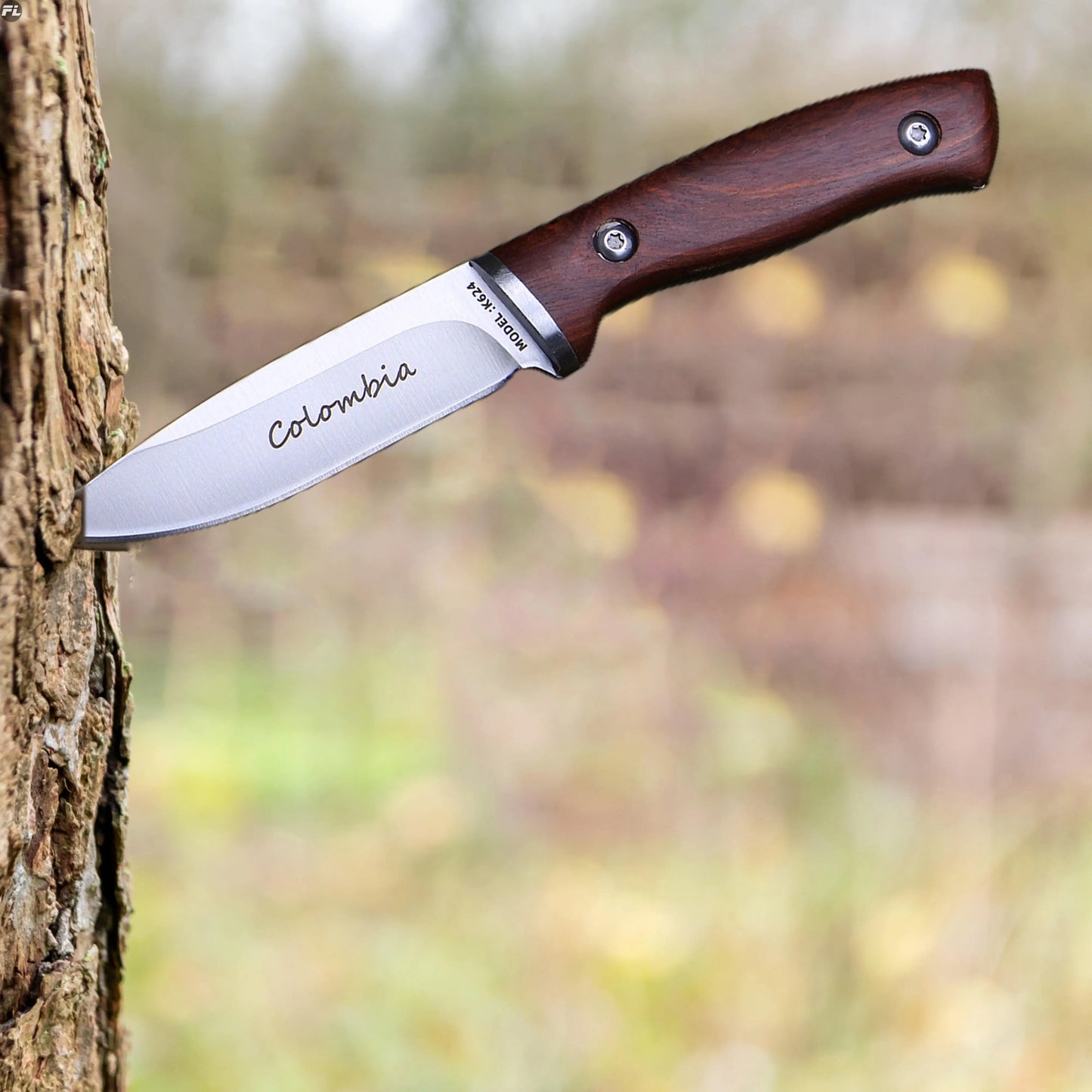 Straight Knife Camping Hunting Self-Defense