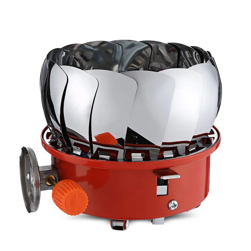 Outdoor Mini Portable Folding Heater Camping Gas Stove Wind Proof