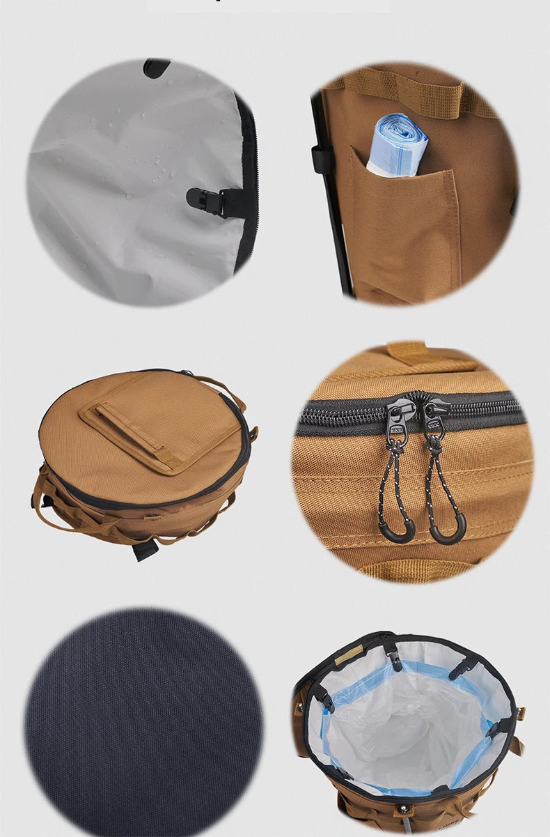 WELLHIKE Portable Collapsible Outdoor Camping Ice Bucket
