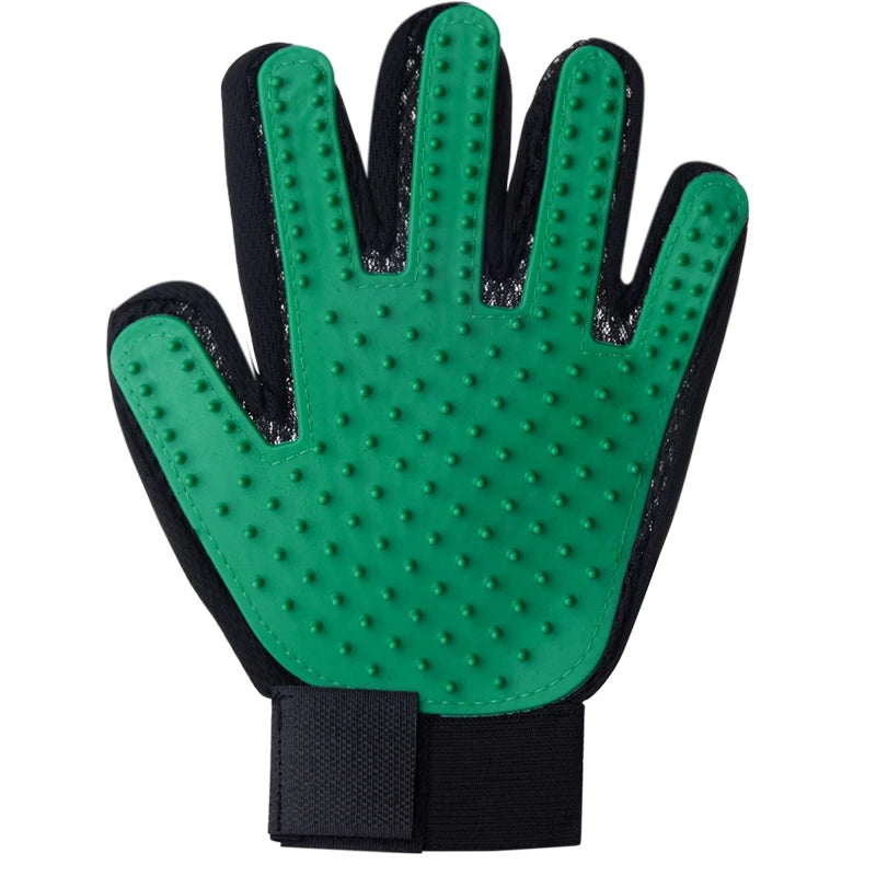 Pet Grooming Glove Hair Deshedding Brush