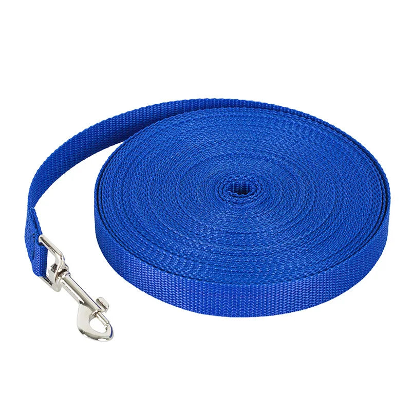 4ft-100ft Nylon Dog Leash Long Leash for Dogs Pet Shop Outdoor