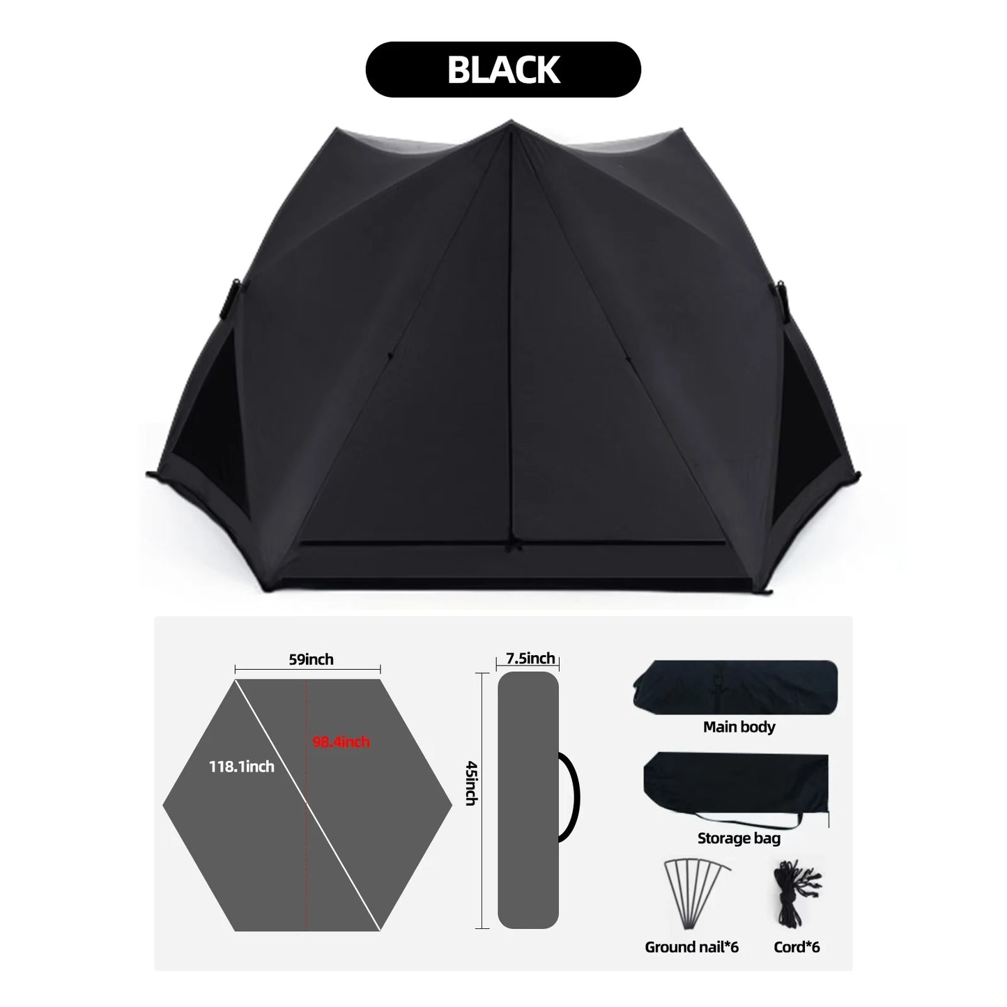 quick-open tent outdoor portable folding camping tent