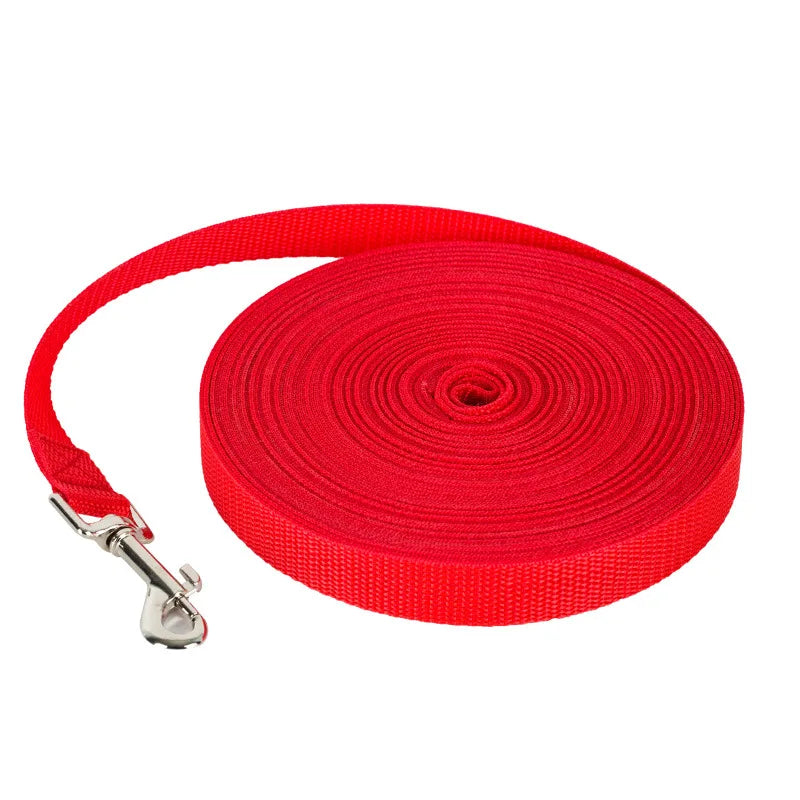4ft-100ft Nylon Dog Leash Long Leash for Dogs Pet Shop Outdoor
