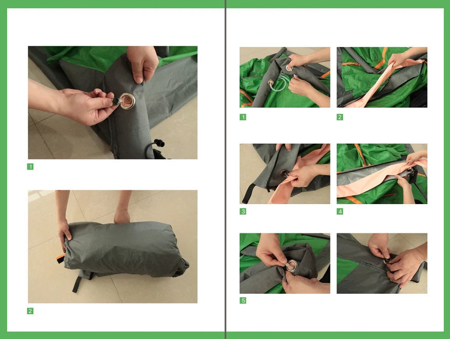 Inflatable Tent Folding Automatic Waterproof 2 3 4 People Air Tents