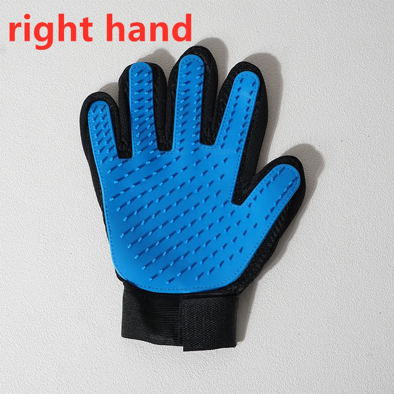 Pet Grooming Glove Hair Deshedding Brush