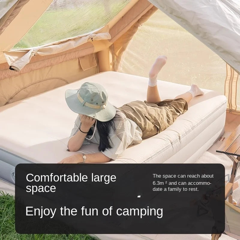 Inflatable Tent Outdoor 6.3m² Cabin Folding Camping Tent
