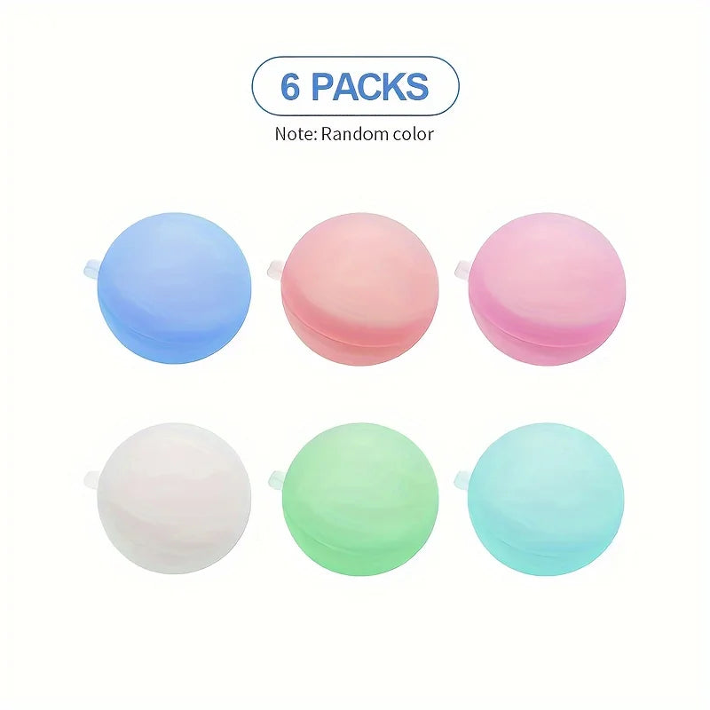 Reusable Water Balloons Toys Silicone Refillable Water Balls