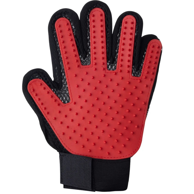 Pet Grooming Glove Hair Deshedding Brush