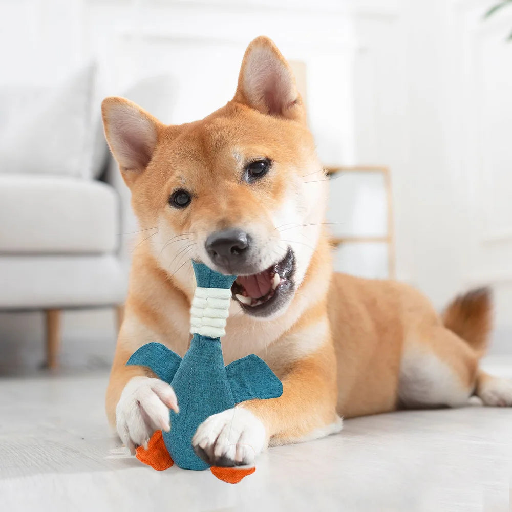 Pet Toys Geese Bite Resistant Teeth Grinding aggressive chewers