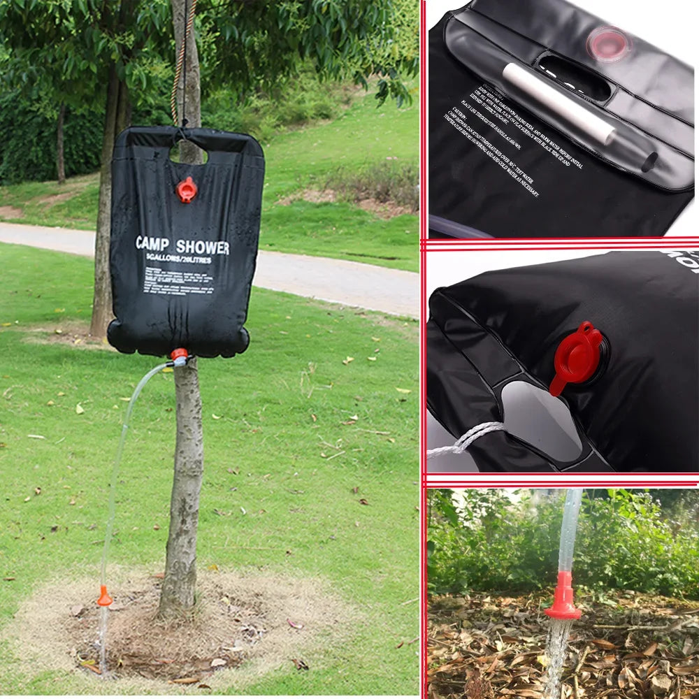 20L Portable Camping Shower Water Bag