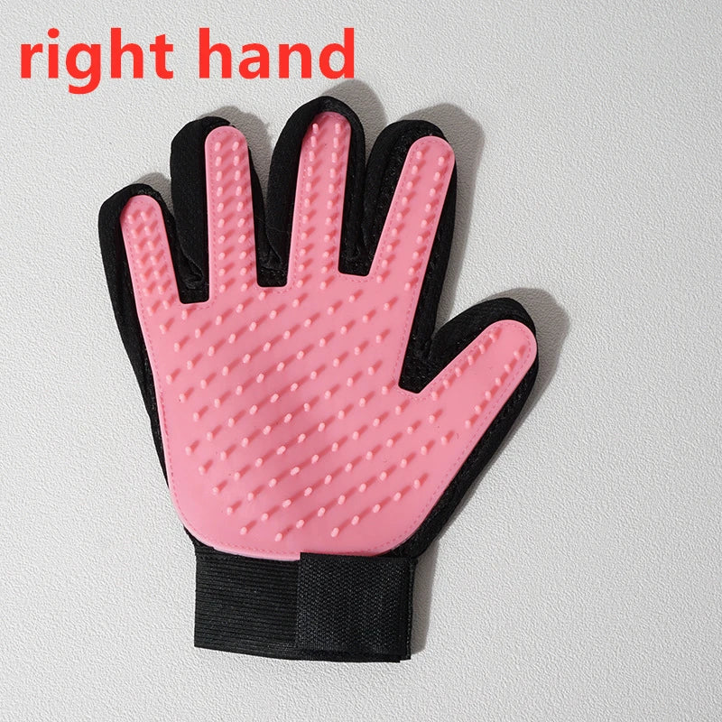 Pet Grooming Glove Hair Deshedding Brush