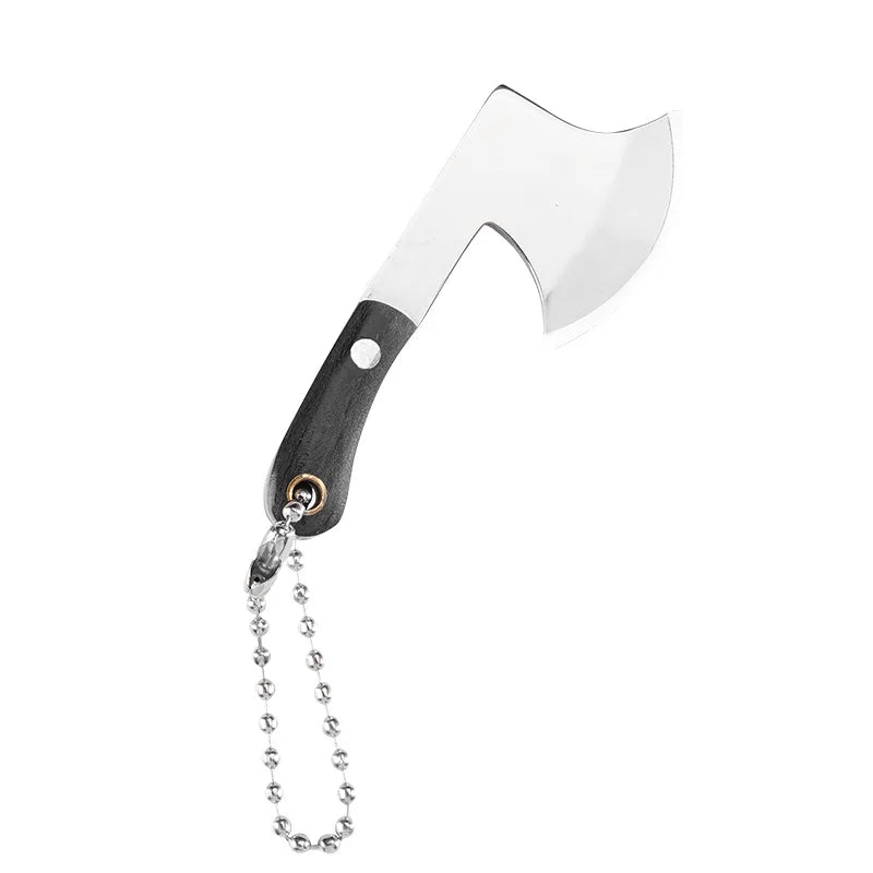 Mini Axe Knife Cutting Tool Gift Keychain Pendant