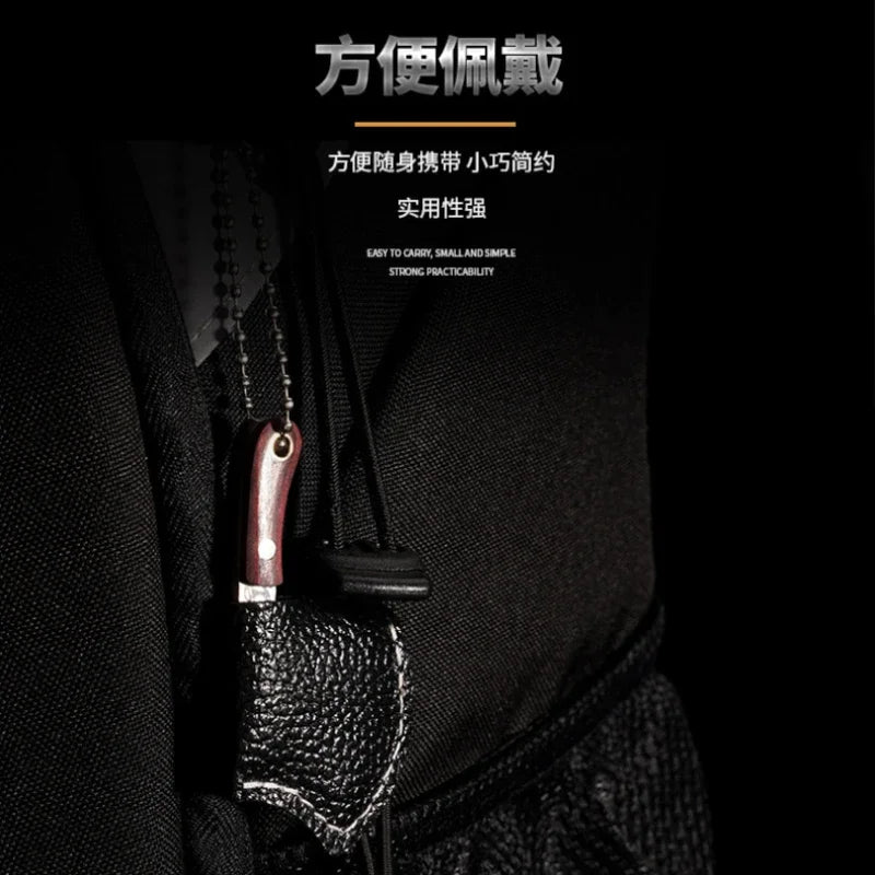 Mini Axe Knife Cutting Tool Gift Keychain Pendant