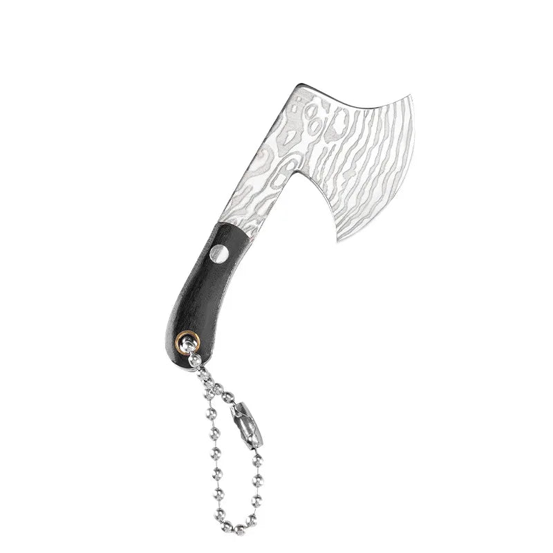Mini Axe Knife Cutting Tool Gift Keychain Pendant