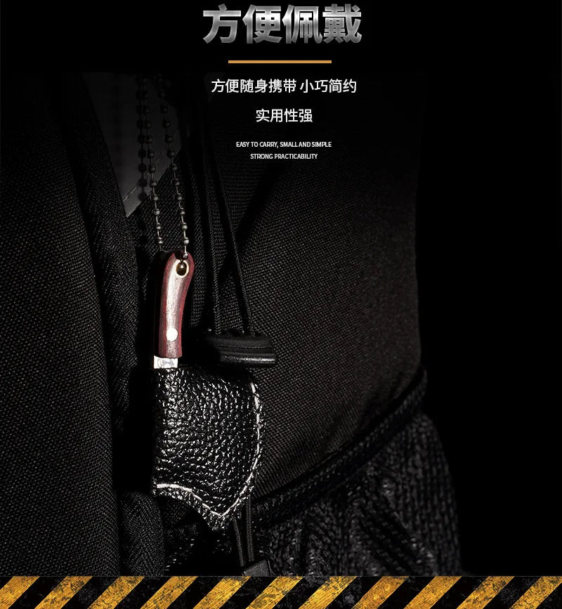 Mini Axe Knife Cutting Tool Gift Keychain Pendant