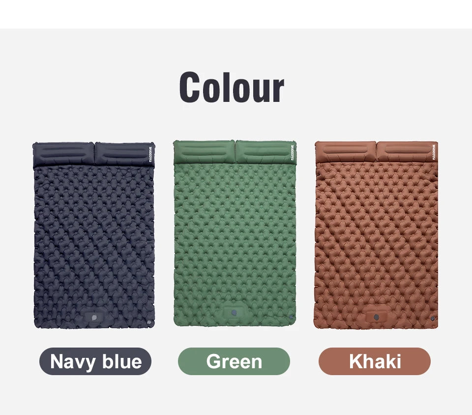 Inflatable Queen sleeping pad for adults