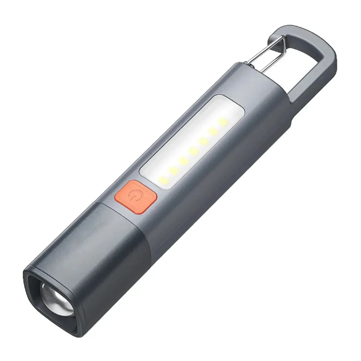 Strong Lighting ABS USB Charging Portable Outdoor Small Flashlight