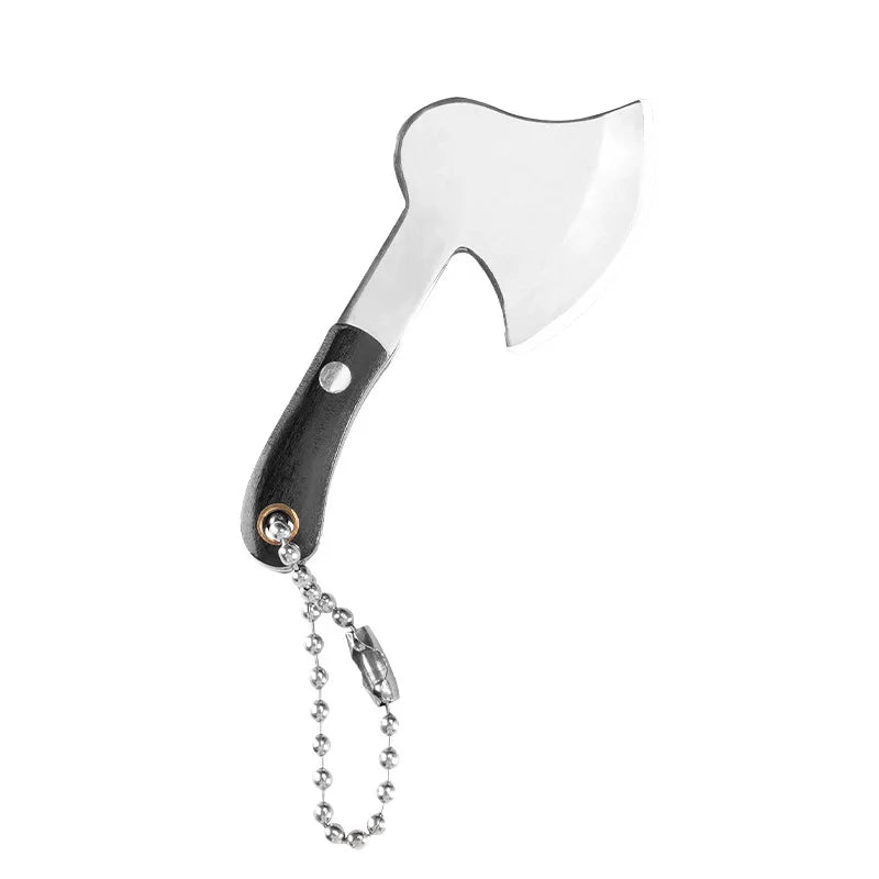 Mini Axe Knife Cutting Tool Gift Keychain Pendant