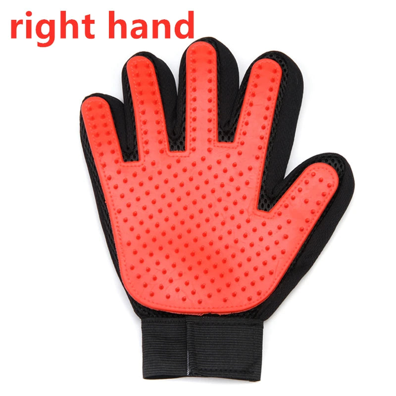 Pet Grooming Glove Hair Deshedding Brush