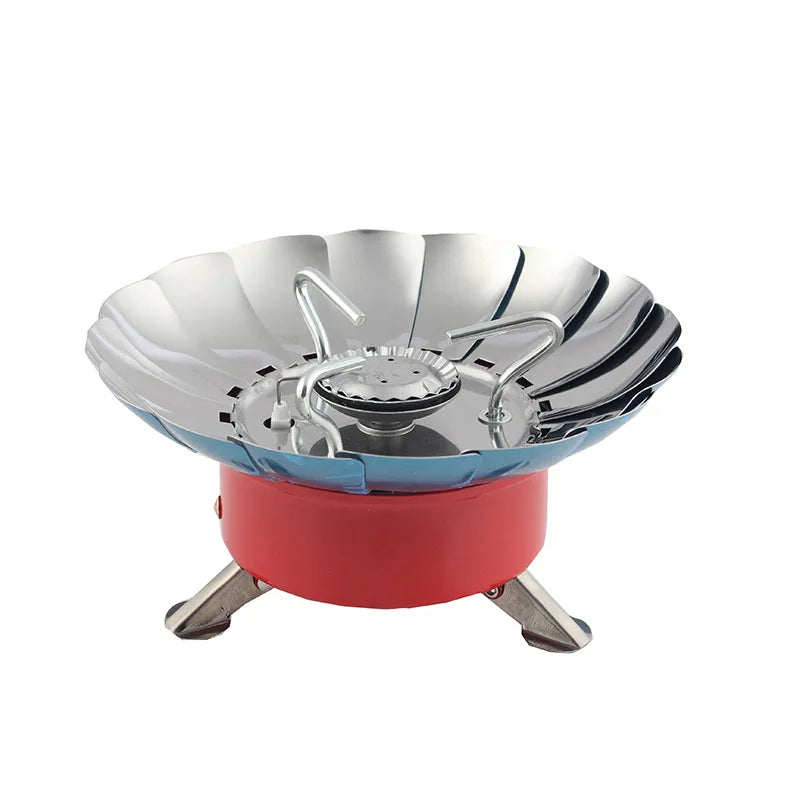 Outdoor Mini Portable Folding Heater Camping Gas Stove Wind Proof
