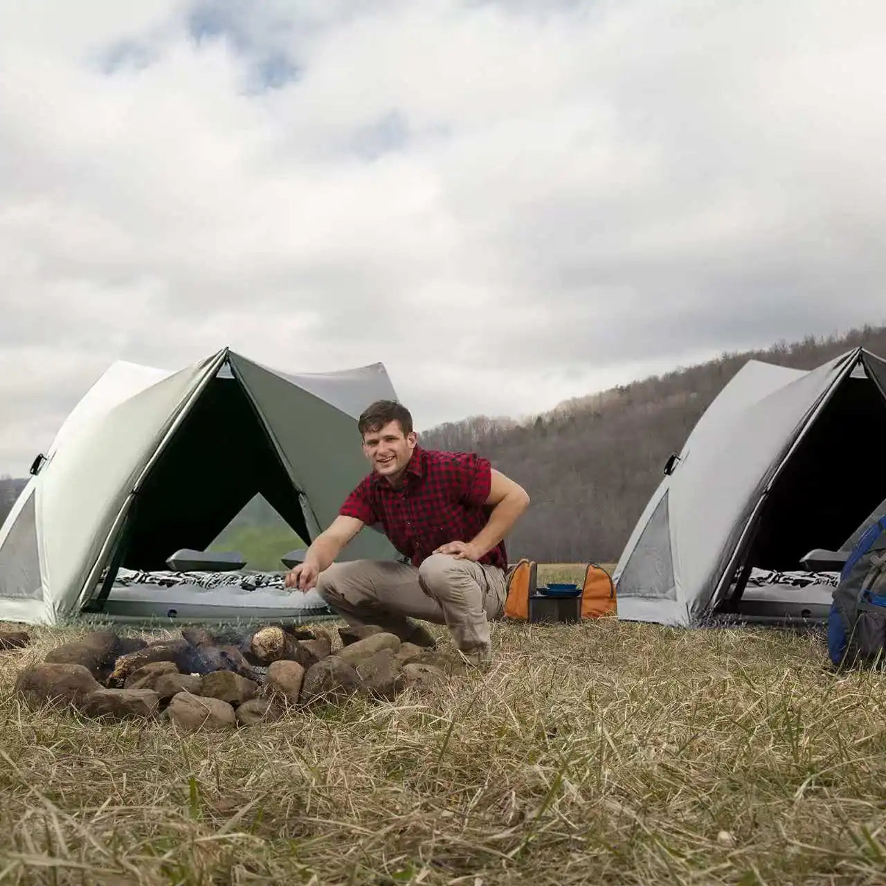 quick-open tent outdoor portable folding camping tent