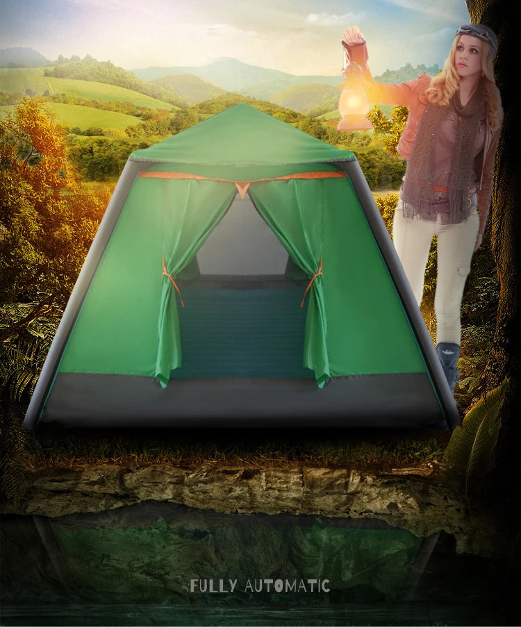 Inflatable Tent Folding Automatic Waterproof 2 3 4 People Air Tents