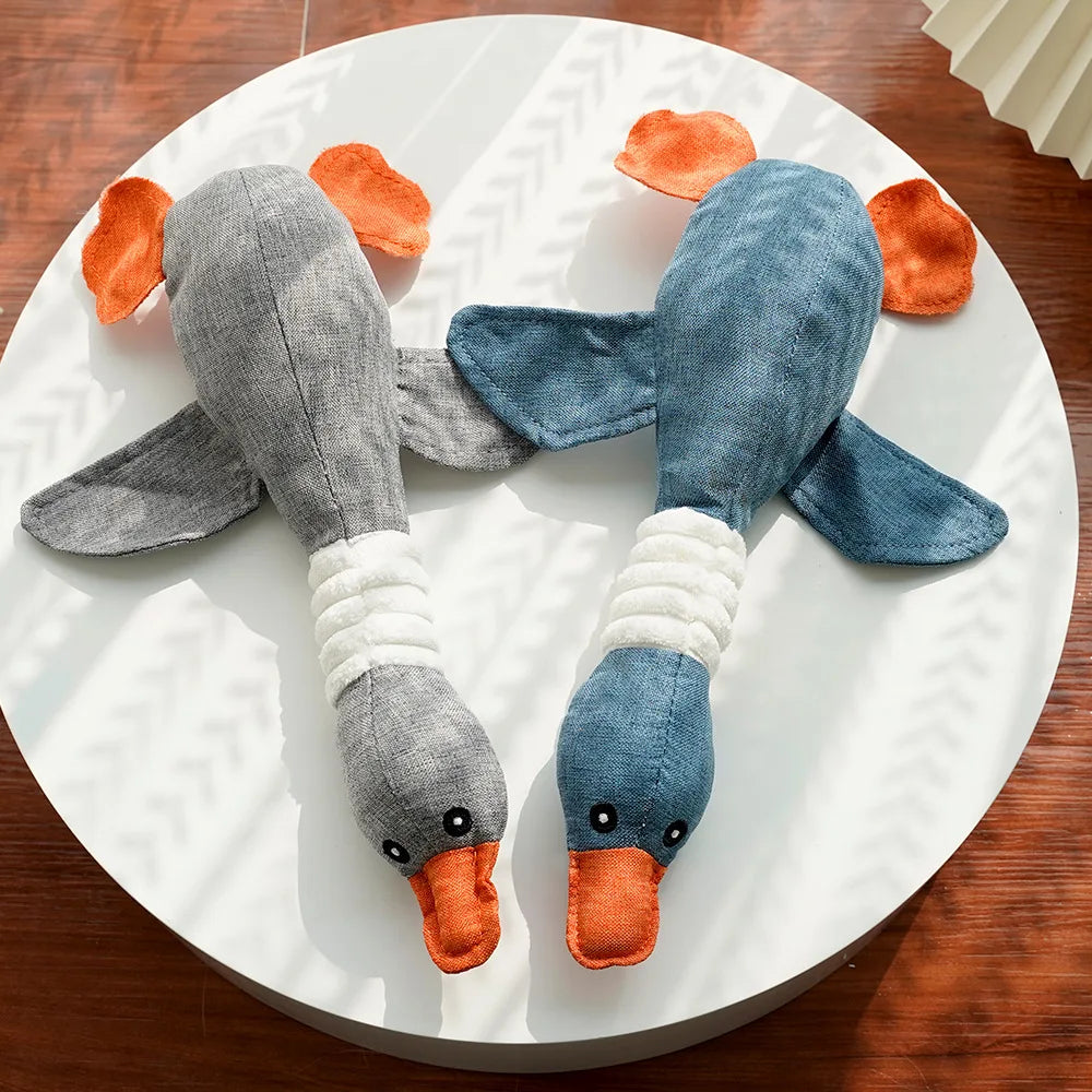 Pet Toys Geese Bite Resistant Teeth Grinding aggressive chewers