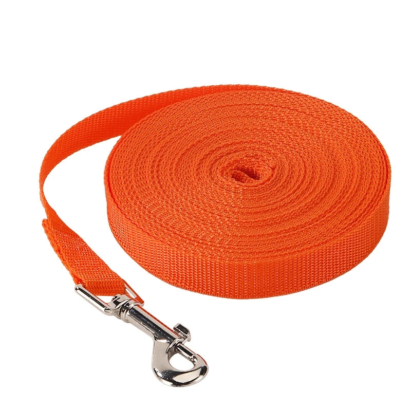 4ft-100ft Nylon Dog Leash Long Leash for Dogs Pet Shop Outdoor