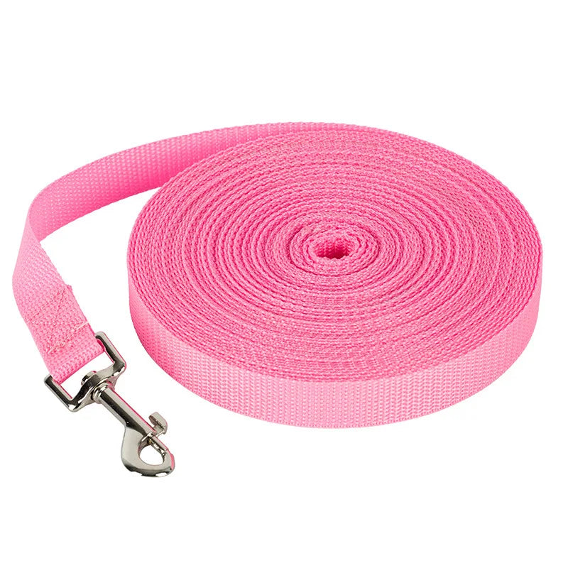 4ft-100ft Nylon Dog Leash Long Leash for Dogs Pet Shop Outdoor