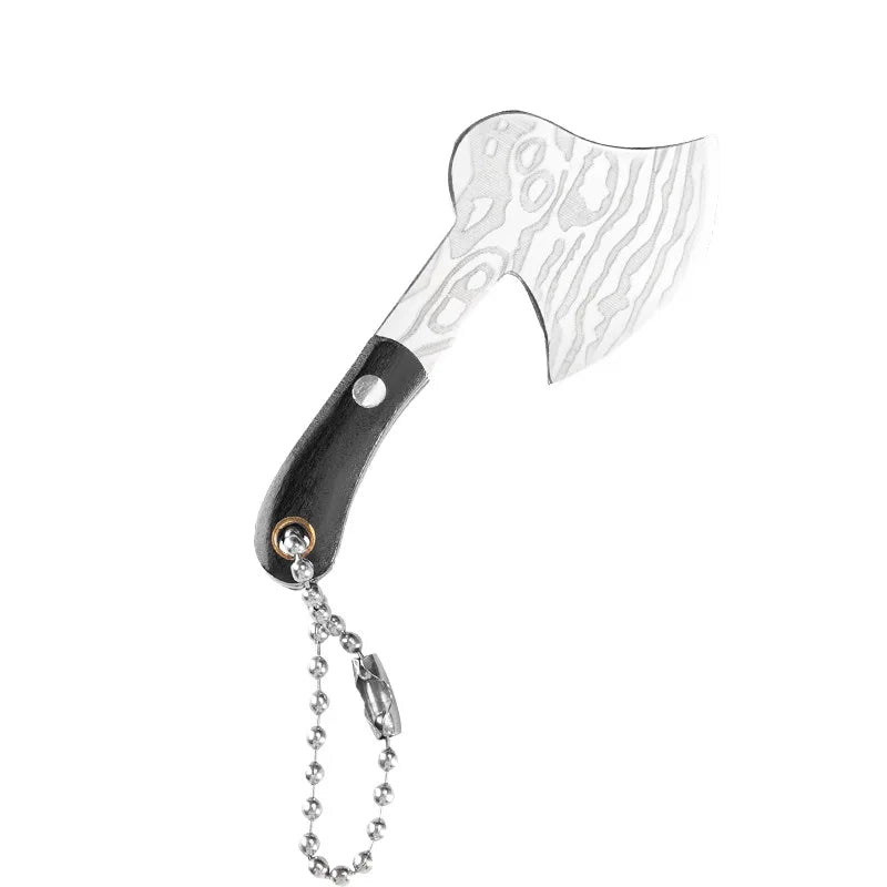 Mini Axe Knife Cutting Tool Gift Keychain Pendant
