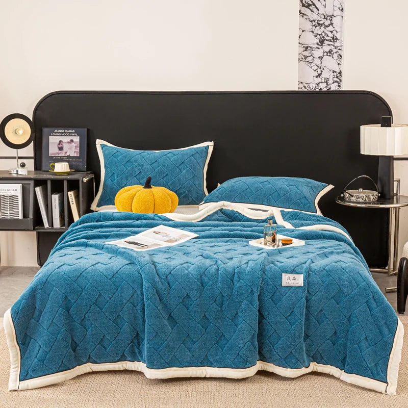 Throw Blanket Soft Fuzzy Cozy Blanket Fleece