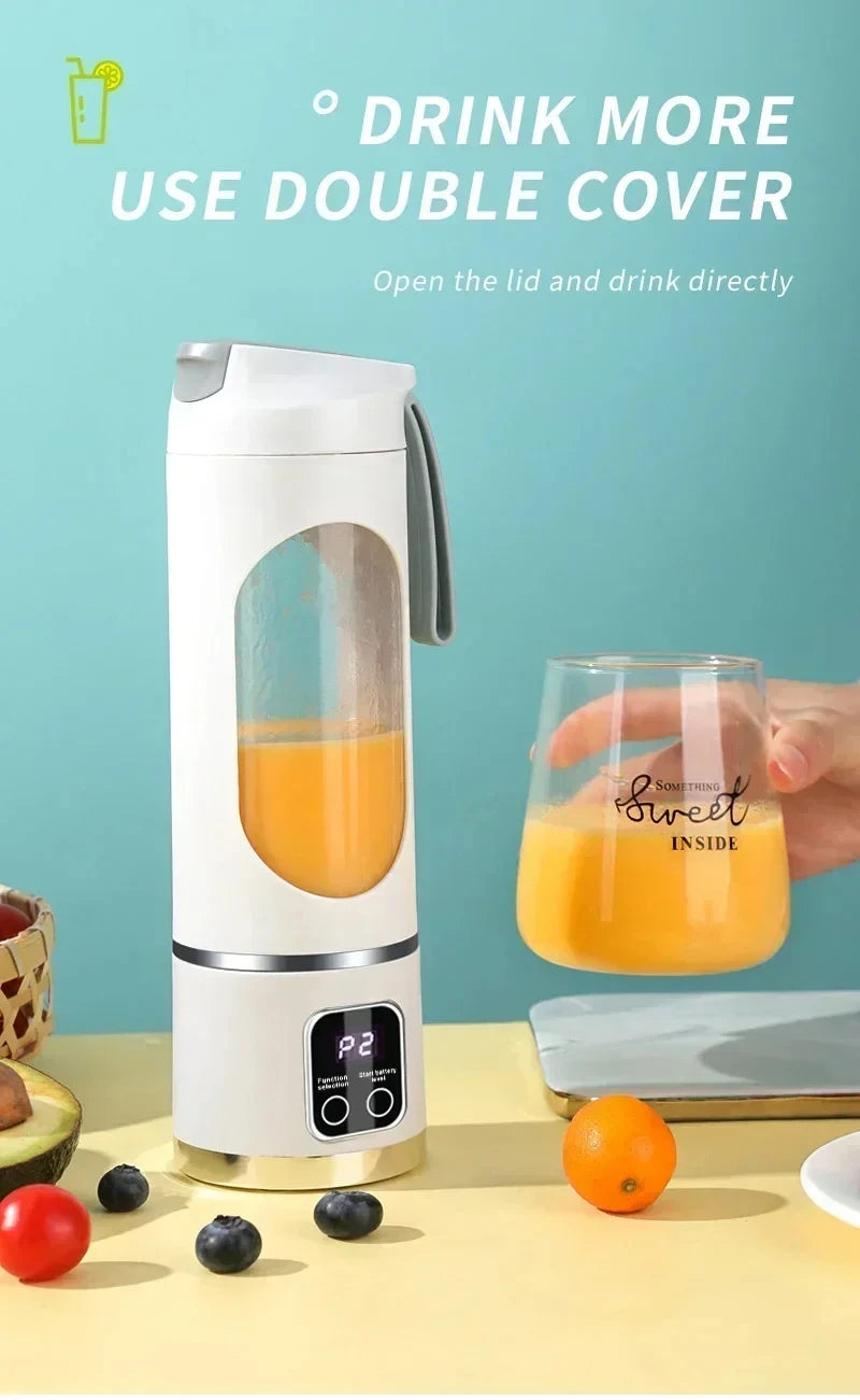 Electric Juicing Cup Portable Wireless Fruit Blender