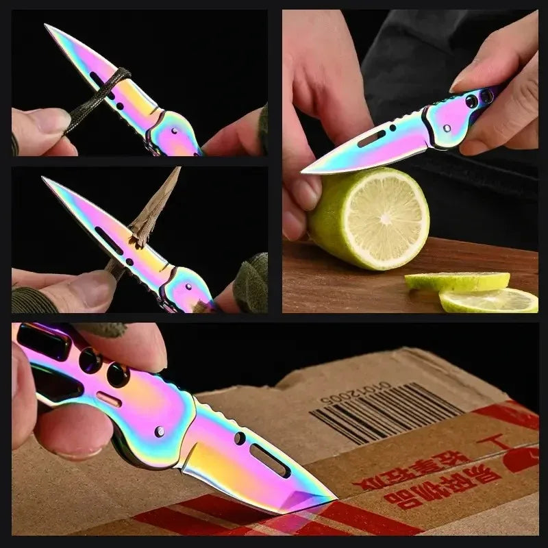 Stainless steel EDC folding knife