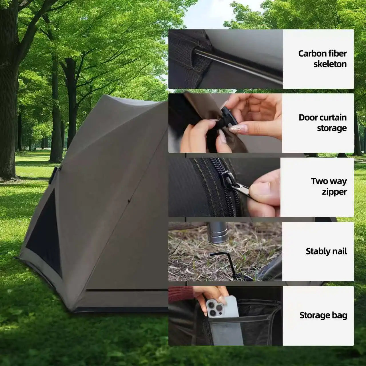 quick-open tent outdoor portable folding camping tent