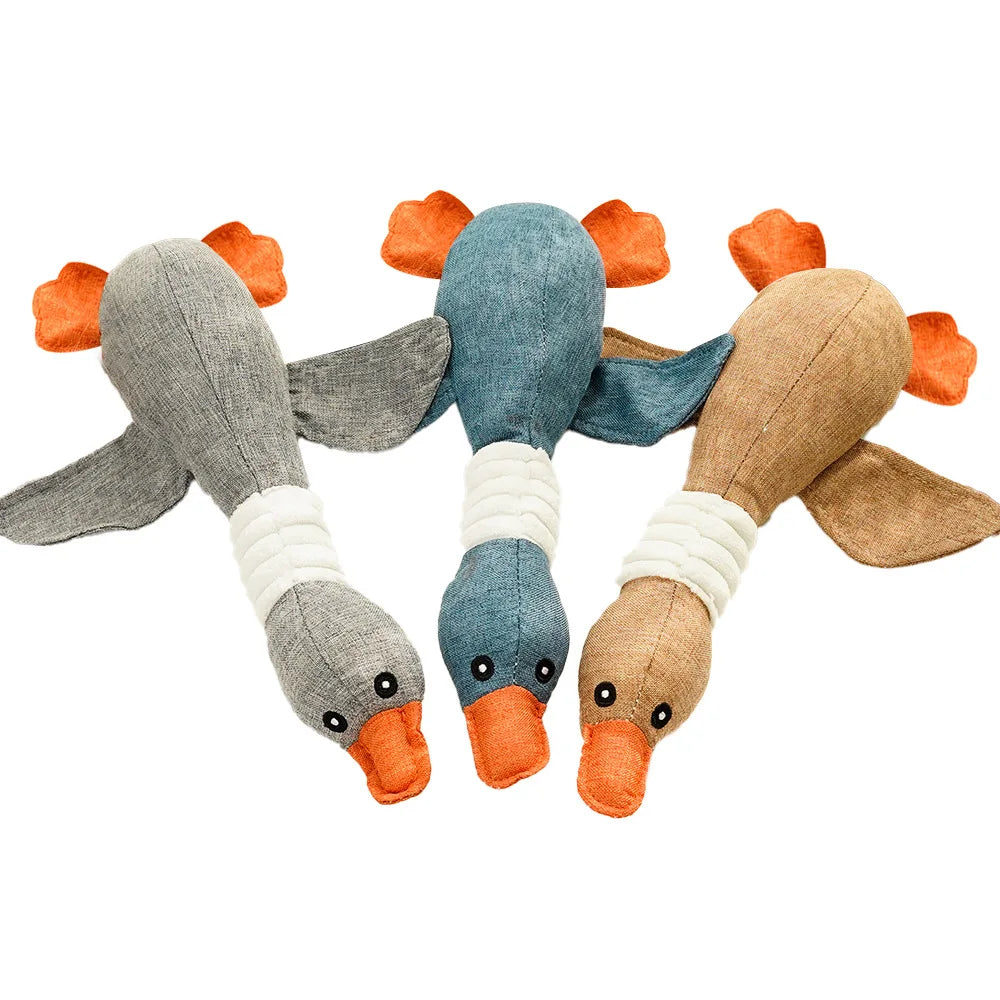 Pet Toys Geese Bite Resistant Teeth Grinding aggressive chewers