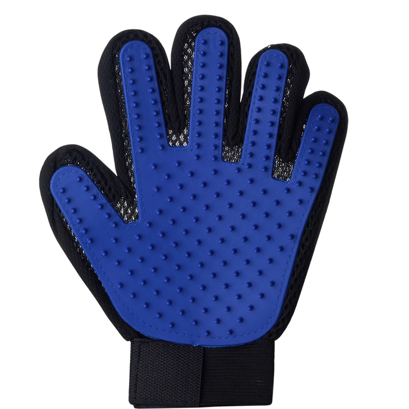 Pet Grooming Glove Hair Deshedding Brush