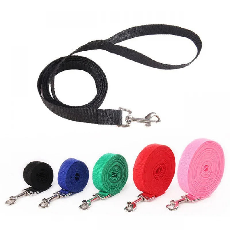 4ft-100ft Nylon Dog Leash Long Leash for Dogs Pet Shop Outdoor