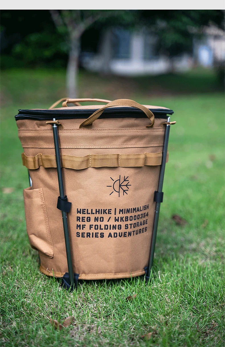 WELLHIKE Portable Collapsible Outdoor Camping Ice Bucket