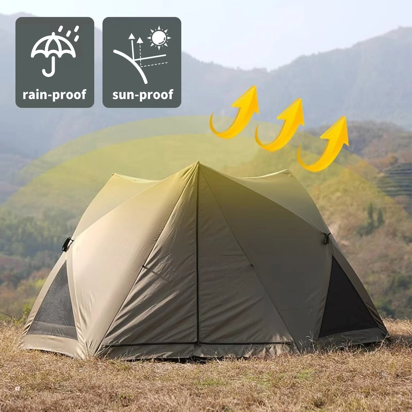quick-open tent outdoor portable folding camping tent