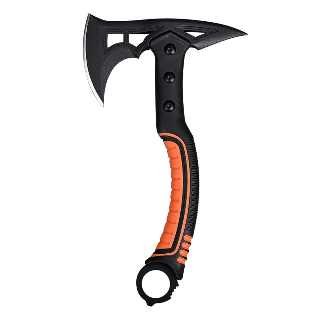 Outdoor Camping Tactical Axe Survival Fire Axe with Portable Small Knife.