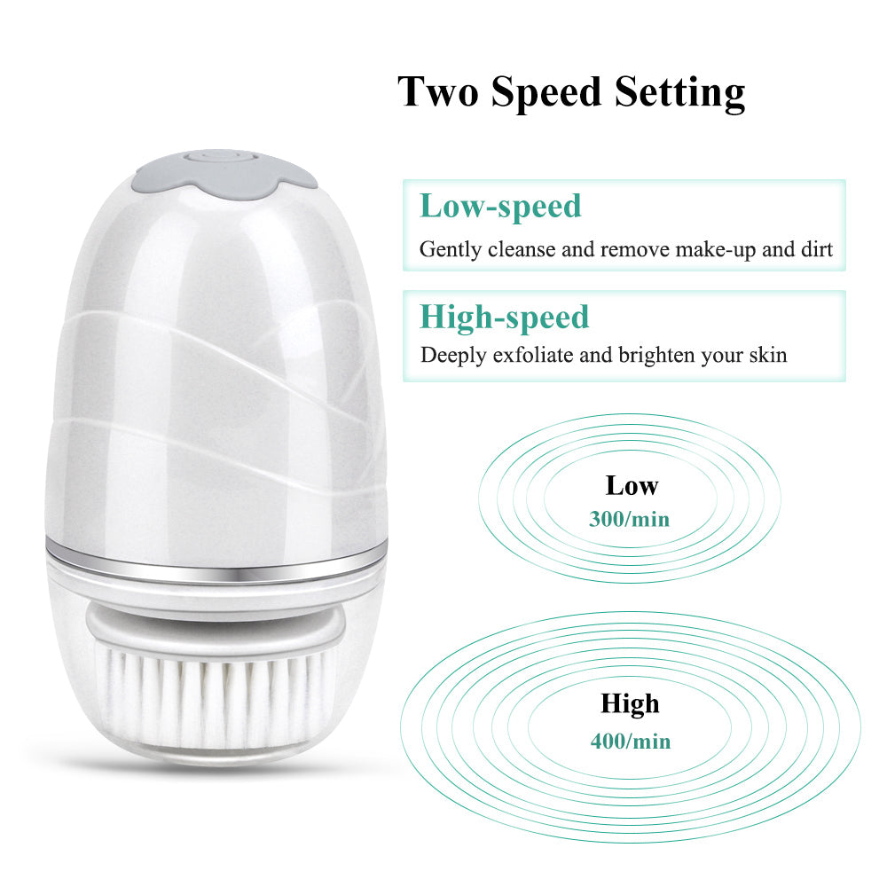 Deep Cleansing Rotary Facial Brush – Pore & Makeup Remover