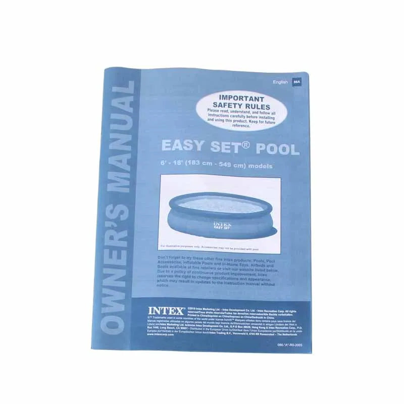 INTEX 6 8 10 feet summer swimming pool adult inflatable ring pool