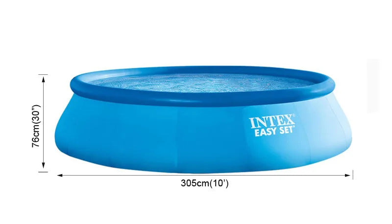INTEX 6 8 10 feet summer swimming pool adult inflatable ring pool