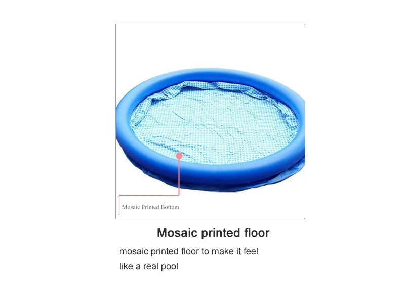 INTEX 6 8 10 feet summer swimming pool adult inflatable ring pool