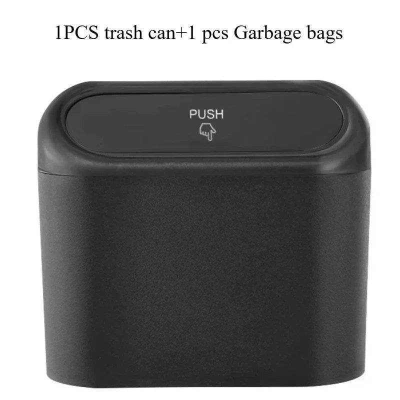 Car Trash Can (with Lid) Contains 60 (300) Garbage Bags Leak-proof.