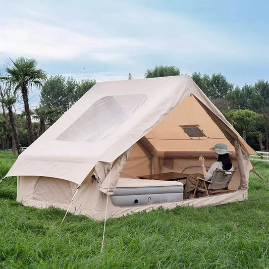 Inflatable Tent Outdoor 6.3m² Cabin Folding Camping Tent