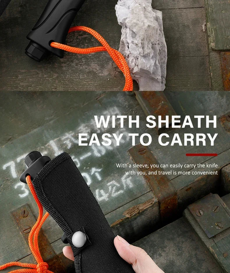 Outdoor Camping Tactical Straight Knife