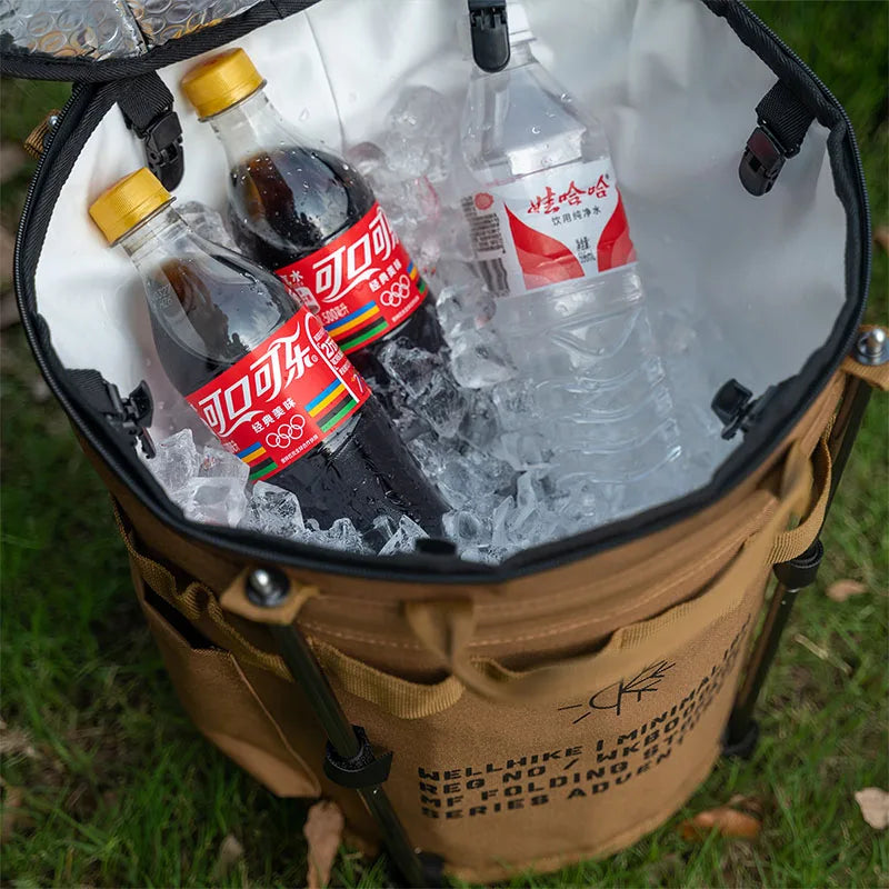 WELLHIKE Portable Collapsible Outdoor Camping Ice Bucket